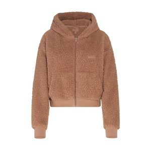 Skims Teddy Hoodie Tigers Eye